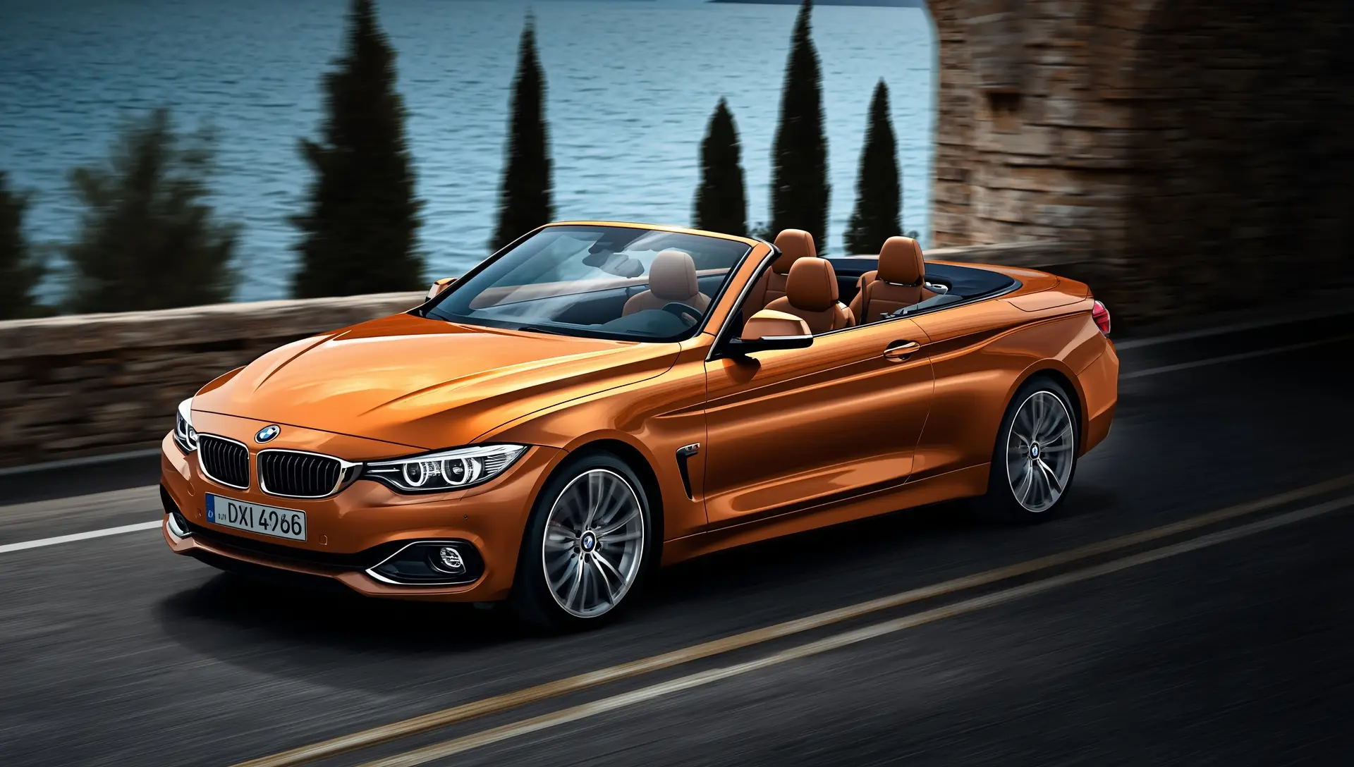 Cabriolet per percorso panoramico sul Lago di Como